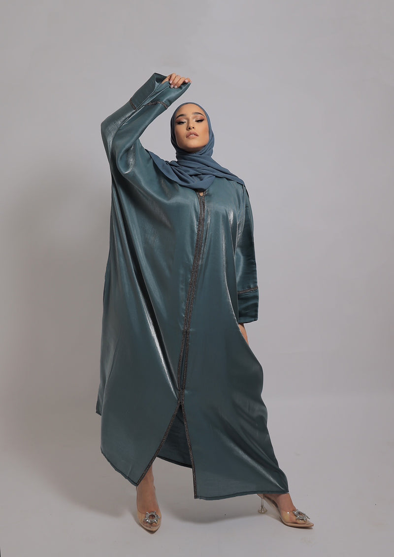 Abaya Bahaar Blue