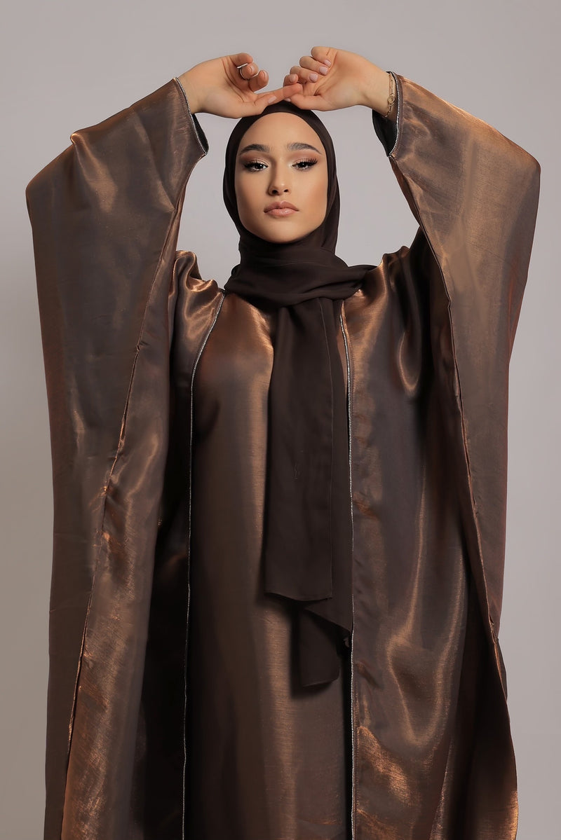 Abaya Sahraan Brown